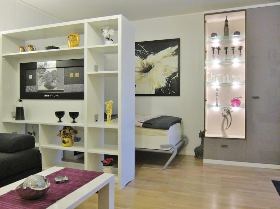 Modernes 1 Zimmer Luxusappartement Kleiner Roland Mit Parkplatz Und Balkon In Bremen Naehe Zentrum 외부 사진