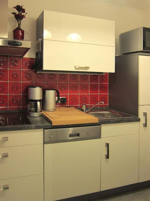 Modernes 1 Zimmer Luxusappartement Kleiner Roland Mit Parkplatz Und Balkon In Bremen Naehe Zentrum 외부 사진
