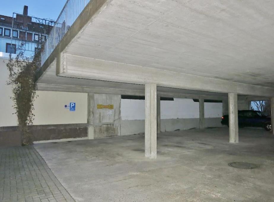Modernes 1 Zimmer Luxusappartement Kleiner Roland Mit Parkplatz Und Balkon In Bremen Naehe Zentrum 외부 사진